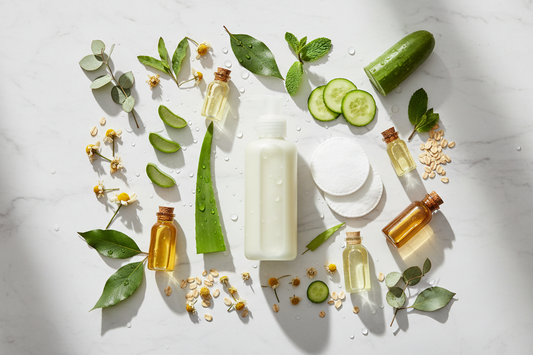 Como escolher a limpeza facial suave natural