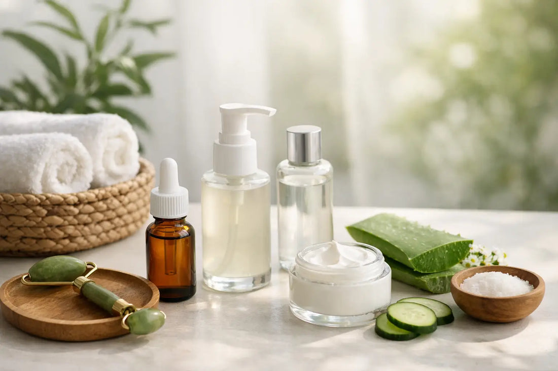 Rotina de skincare natural sem complicações