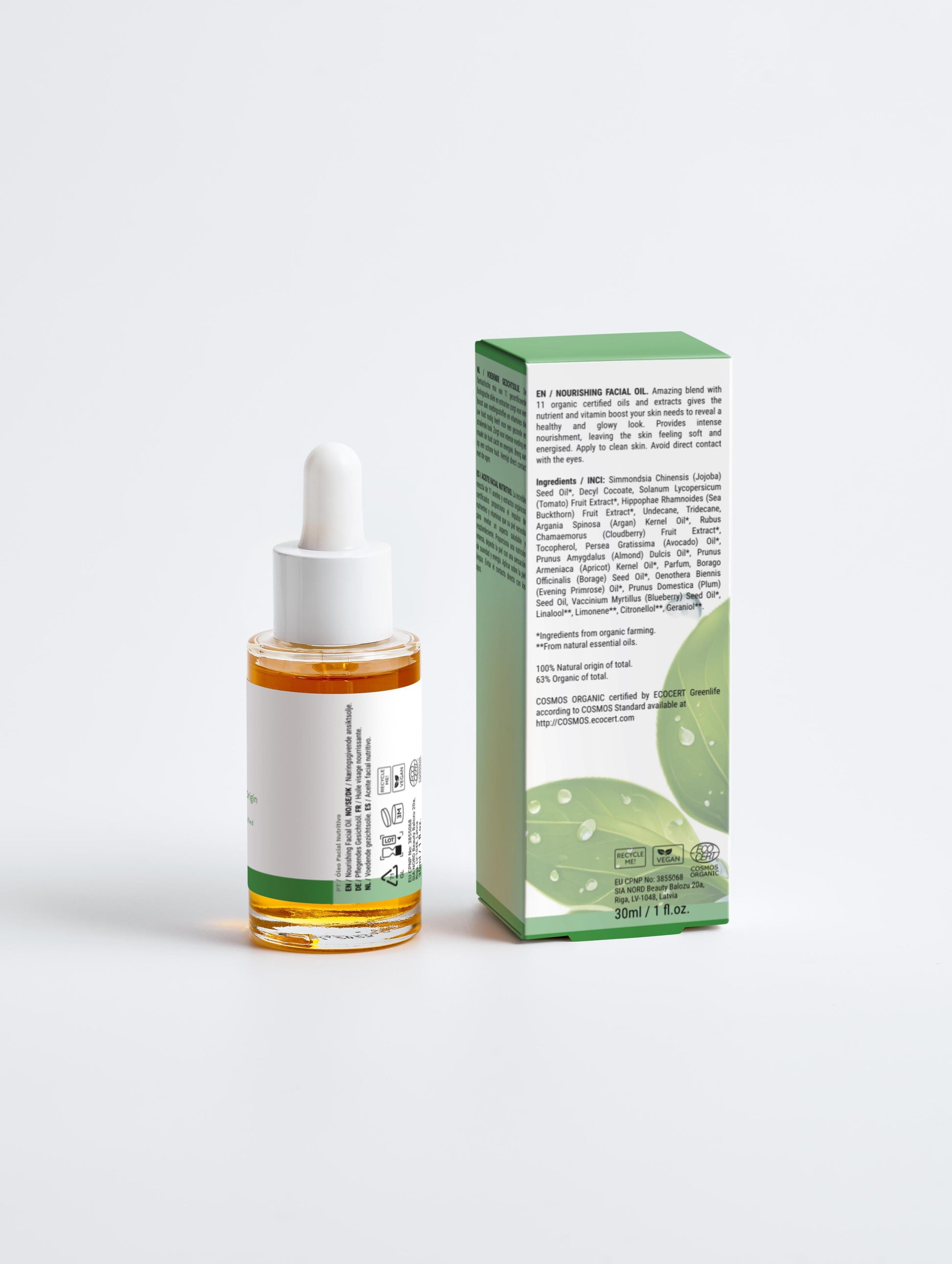Oleo Facial Nutritivo | 30 ml | Unnamed Cosmetics - Unnamed Cosmetics