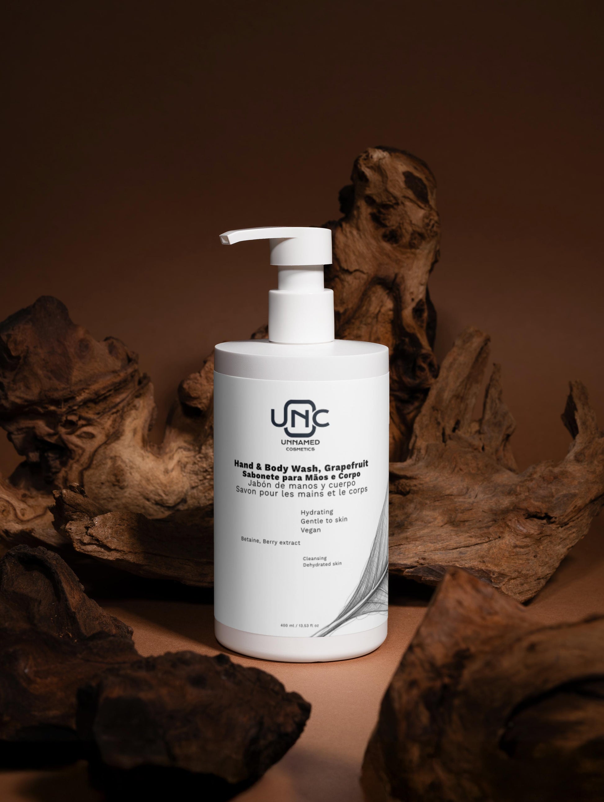 Sabonete para Mãos e Corpo | Aroma Uva | 400 ml | Unnamed Cosmetics - Unnamed Cosmetics