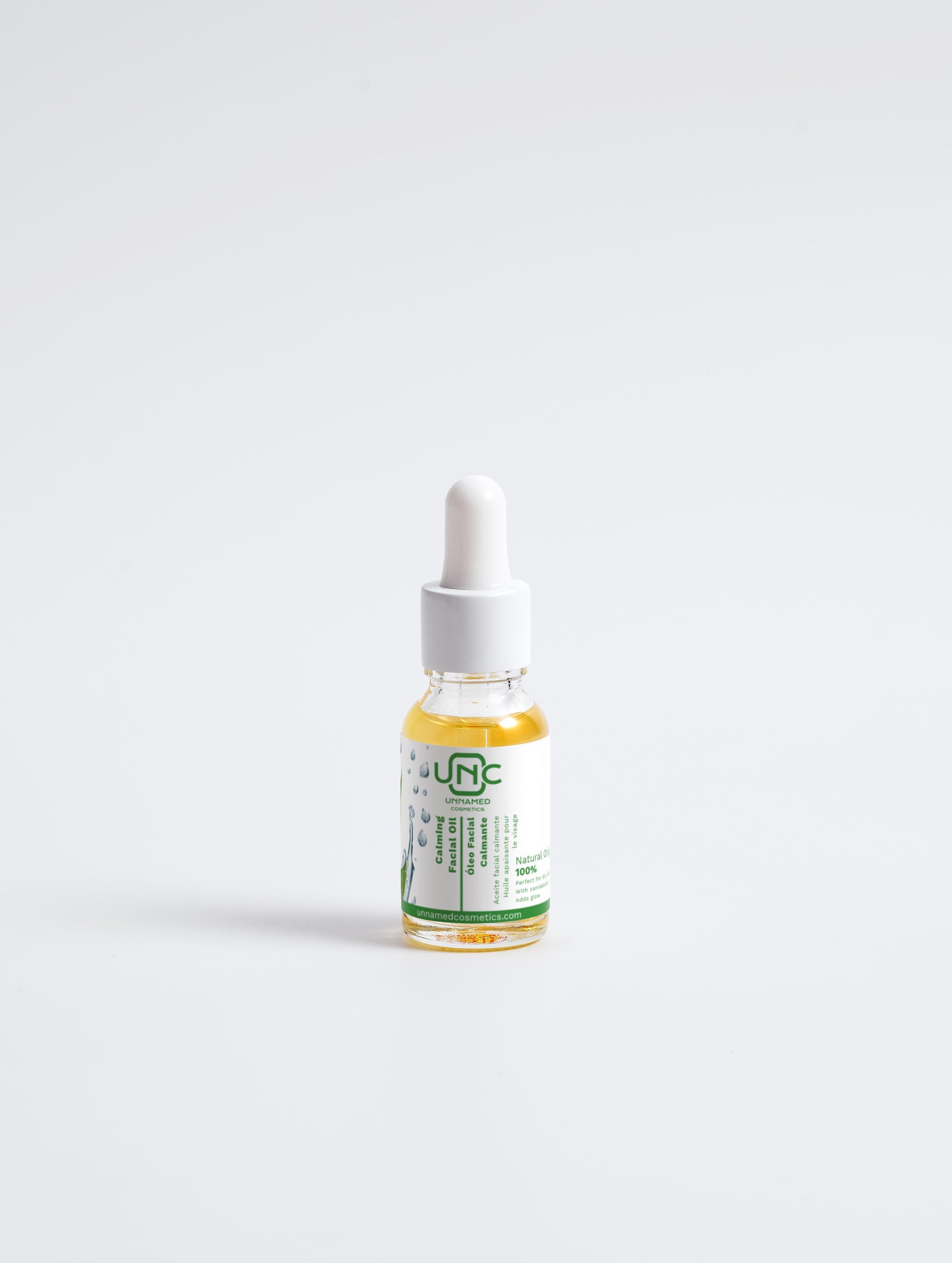 Oleo Facial Calmante com CBD | 15 ml | Unnamed Cosmetics - Unnamed Cosmetics