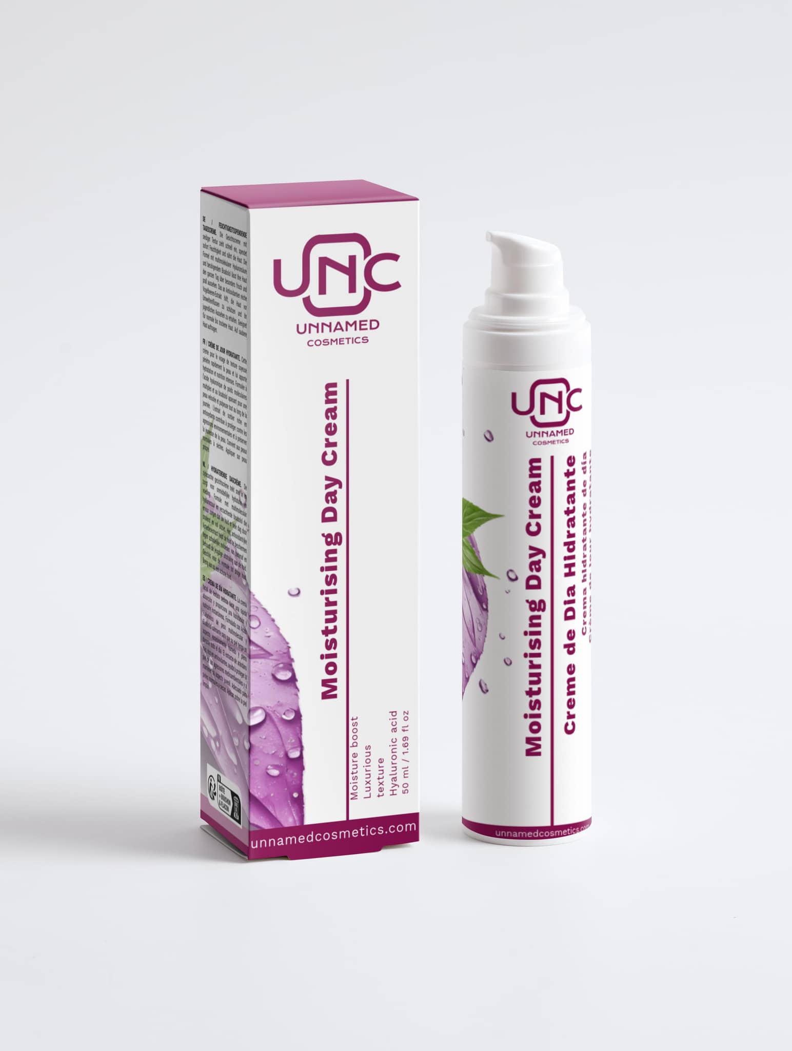 Creme de Dia Hidratante | 50 ml | Unnamed Cosmetics - Unnamed Cosmetics