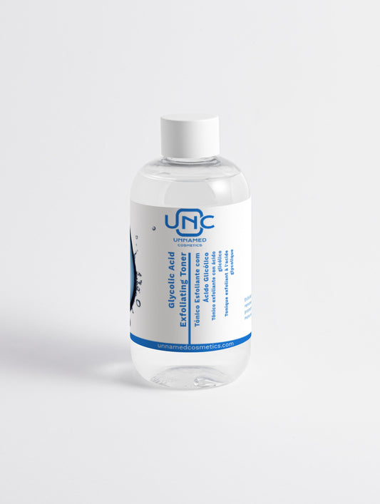 Tonico Esfoliante com Acido Glicolico | 250 ml | Unnamed Cosmetics - Unnamed Cosmetics
