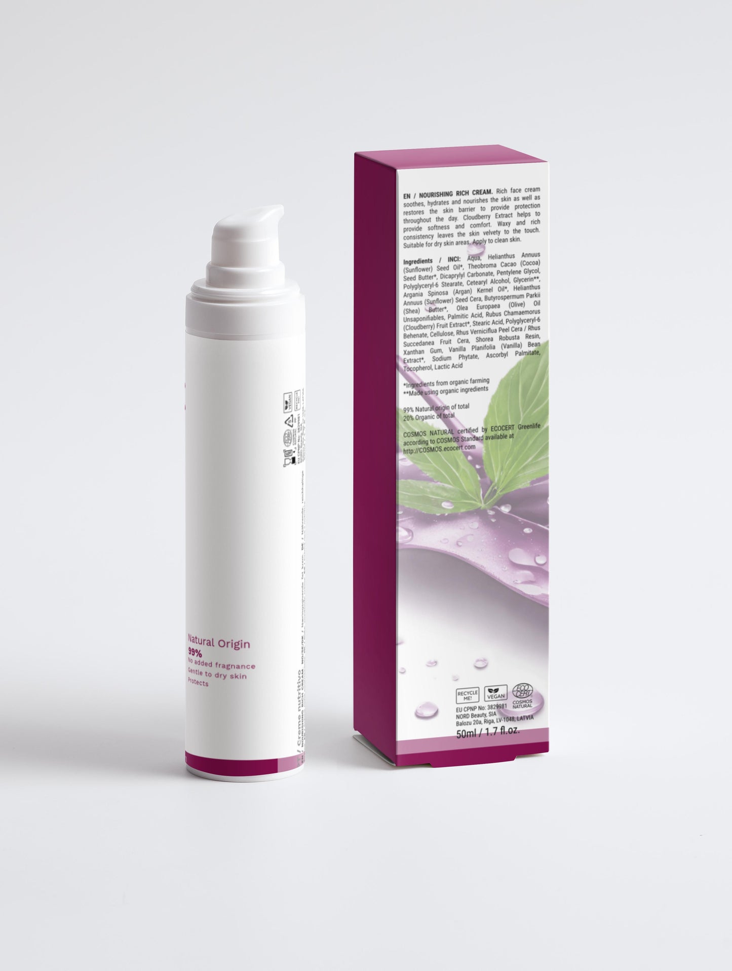 Creme Nutritivo | 50 ml | Unnamed Cosmetics - Unnamed Cosmetics