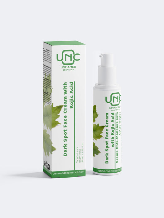 Creme Anti-Manchas com acido Kojico | 50 ml | Unnamed Cosmetics - Unnamed Cosmetics
